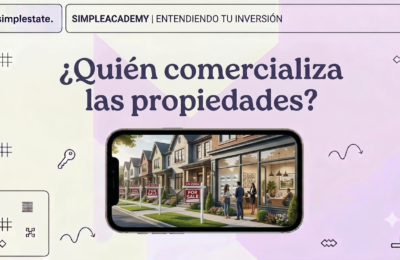 ¿Quién comercializa las propiedades?